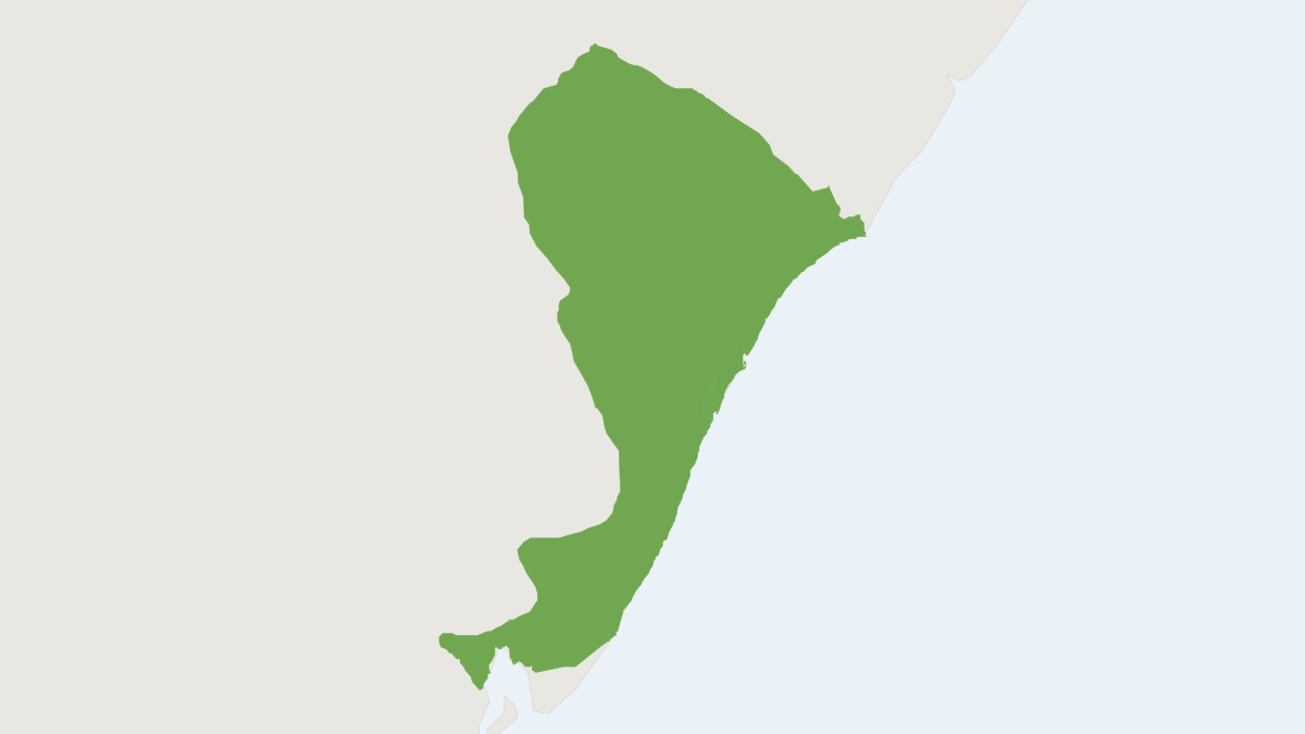 Range map of the Coimbra-Filho’s Titi Monkey (Callicebus coimbrai)