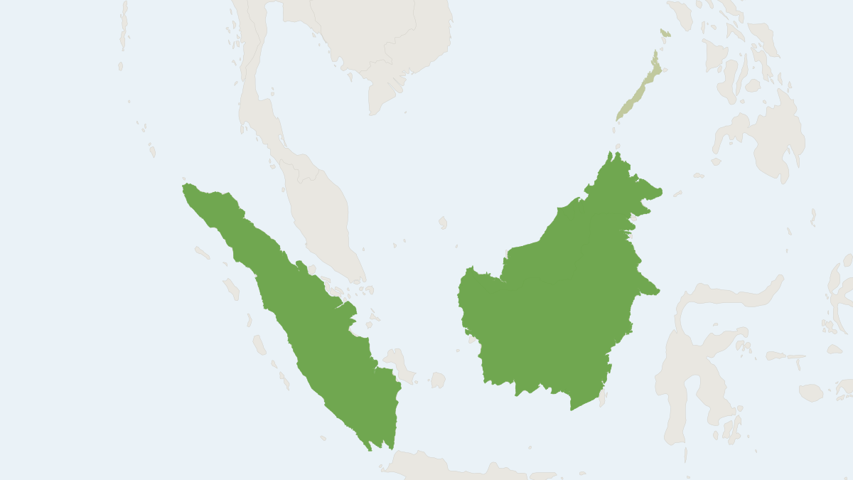 Range map of the Collared Mongoose (Urva semitorquata)