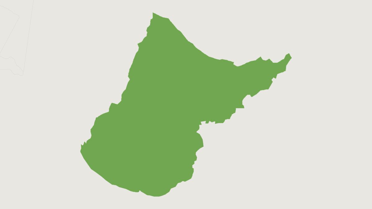 Range map of the Collared Titi Monkey (Cheracebus torquatus)