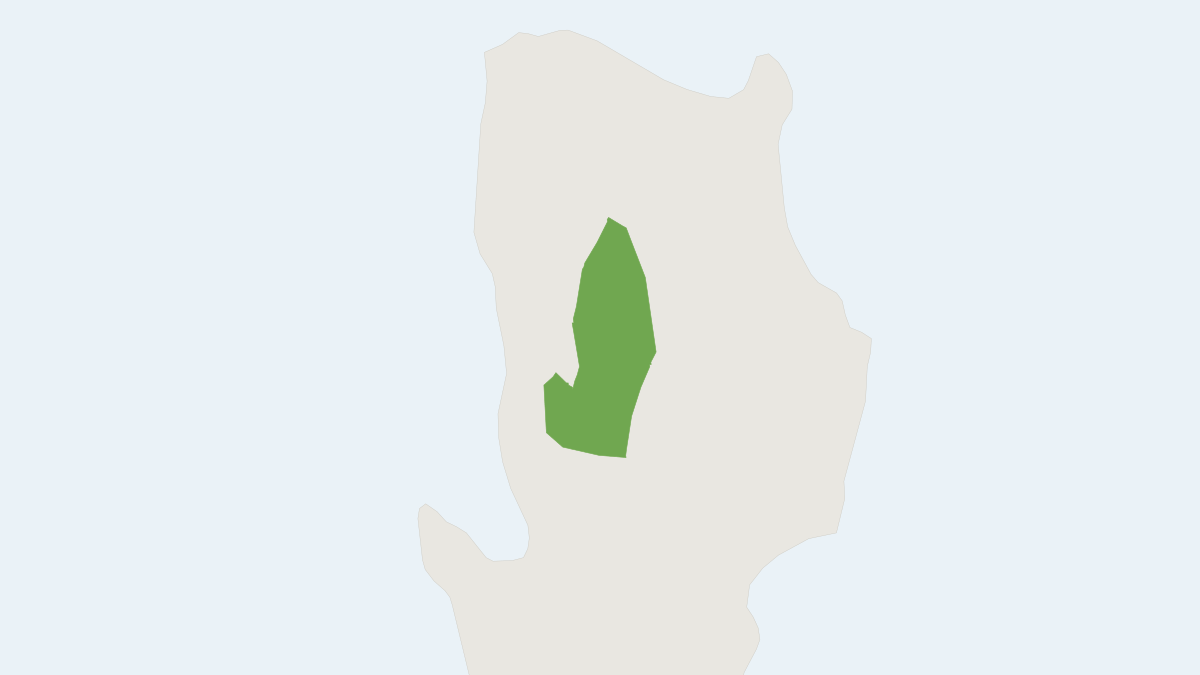 Range map of the Cordillera Hairy Tailed Rat (Batomys granti)