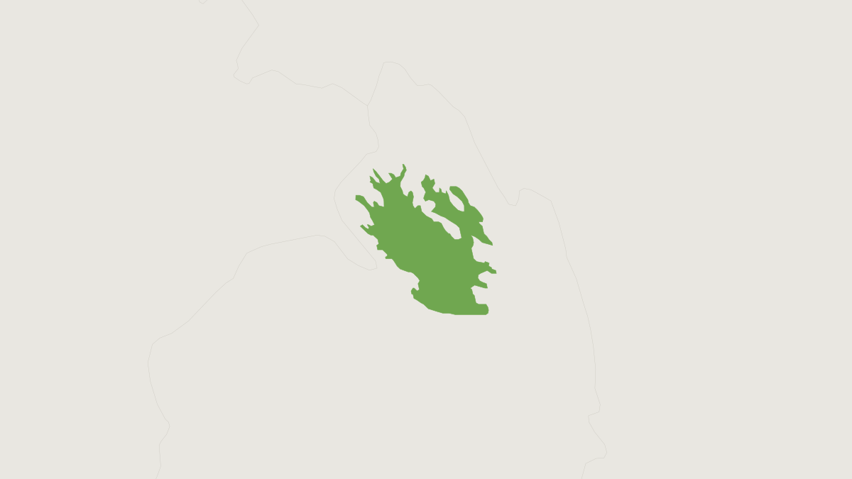 Range map of the Cranbrook's White-toothed Shrew (Crocidura cranbrooki)