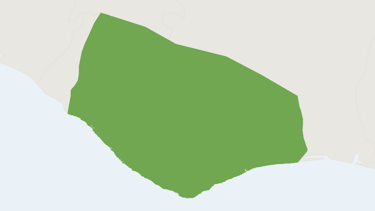 Range map of the Crocidura eburnea (Crocidura eburnea)