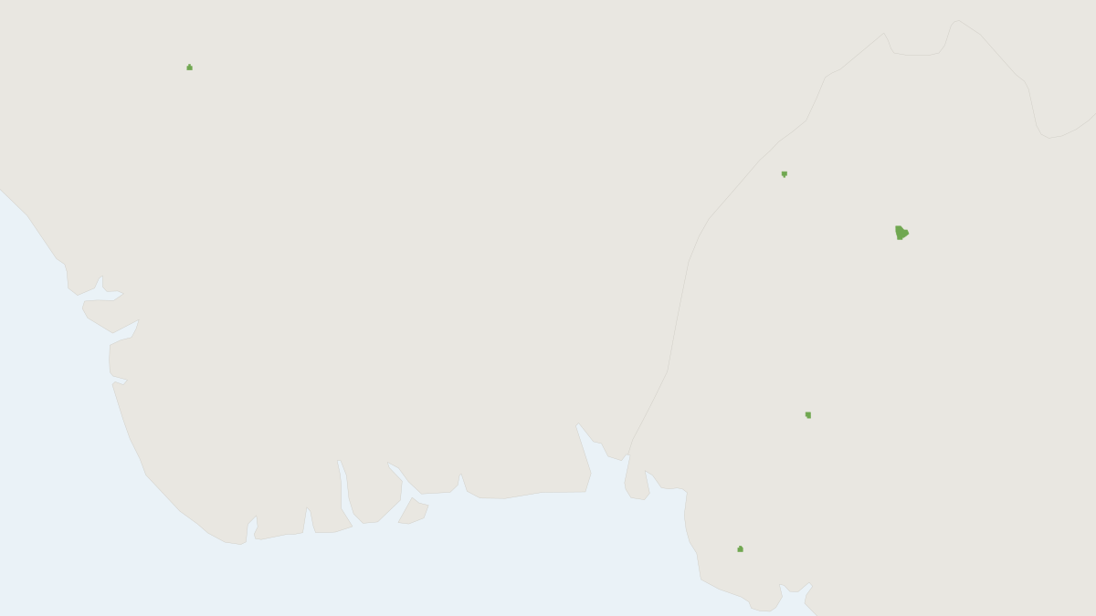 Range map of the Crocidura virgata (Crocidura virgata)