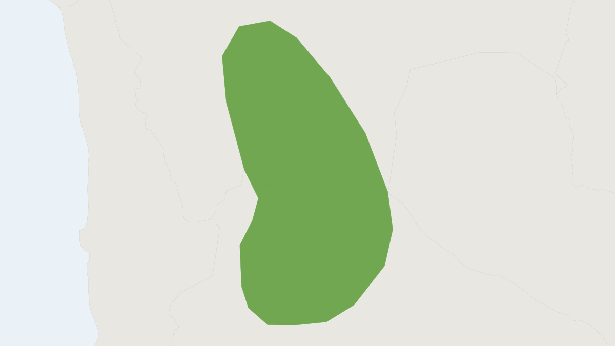Range map of the Ctenomys frater (Ctenomys frater)