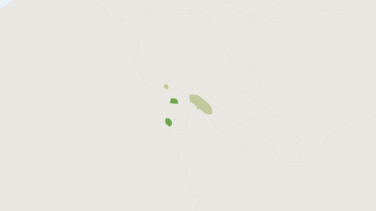 Range map of the Dahl's Jird (Meriones dahli)