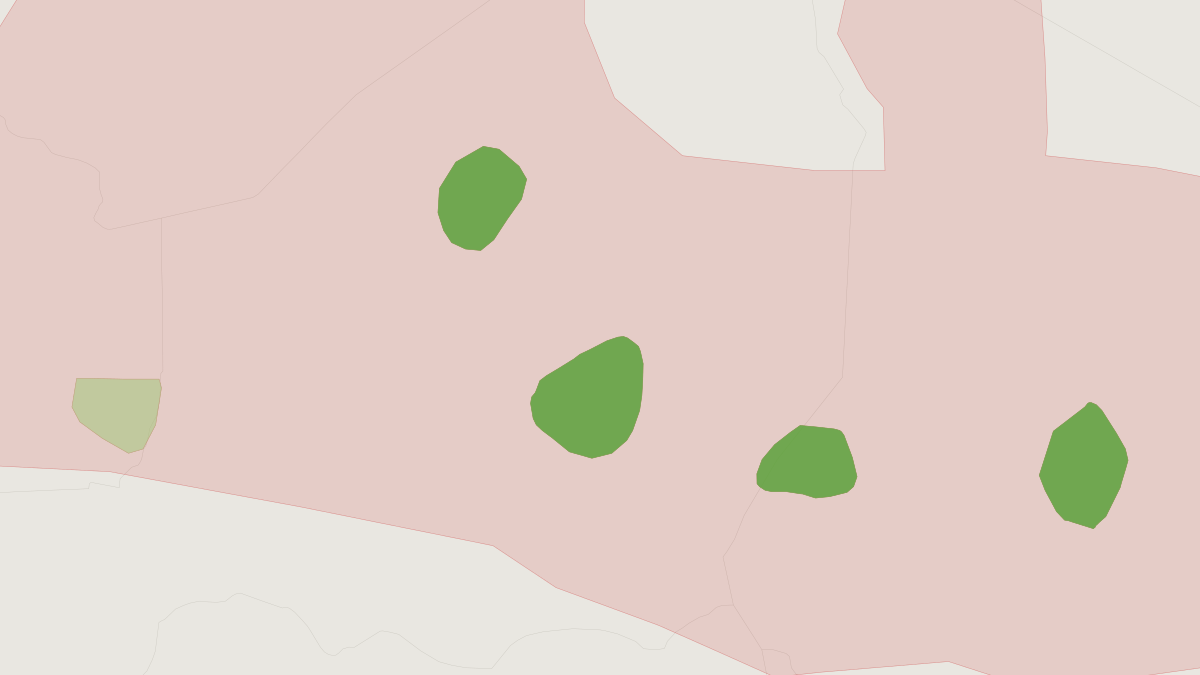Range map of the Dama Gazelle (Nanger dama)