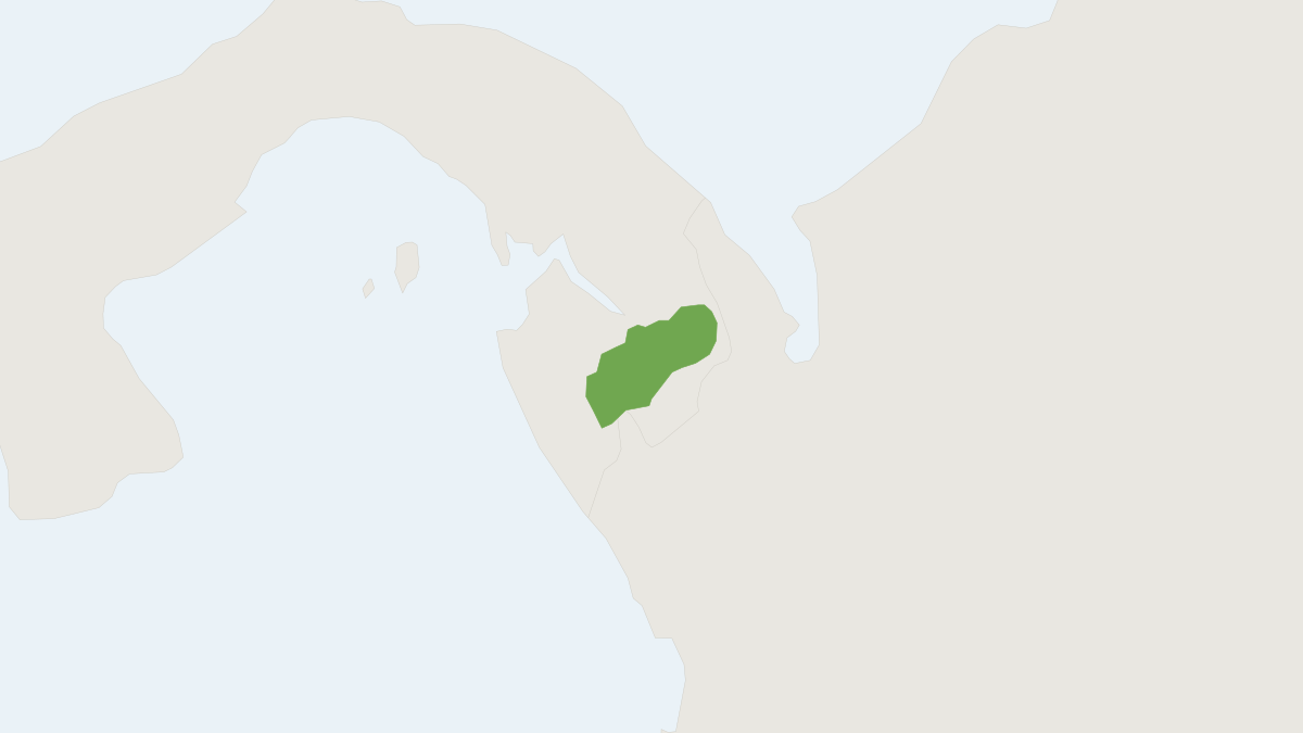 Range map of the Darien Small Eared Shrew (Cryptotis merus)