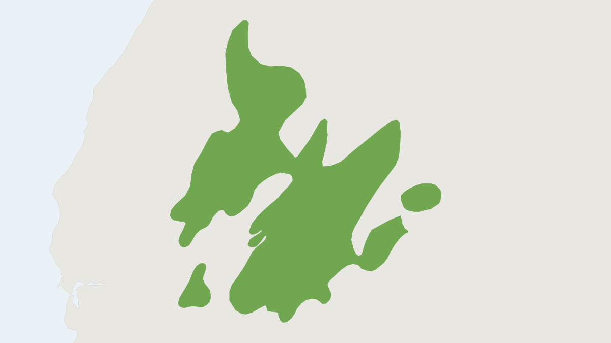 Range map of the Dark Kangaroo Mouse (Microdipodops megacephalus)