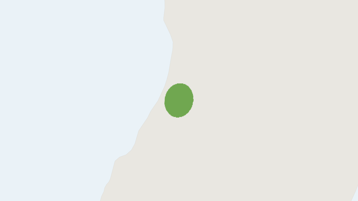 Range map of the Dark Madagascar Pipistrelle (Neoromicia bemainty)