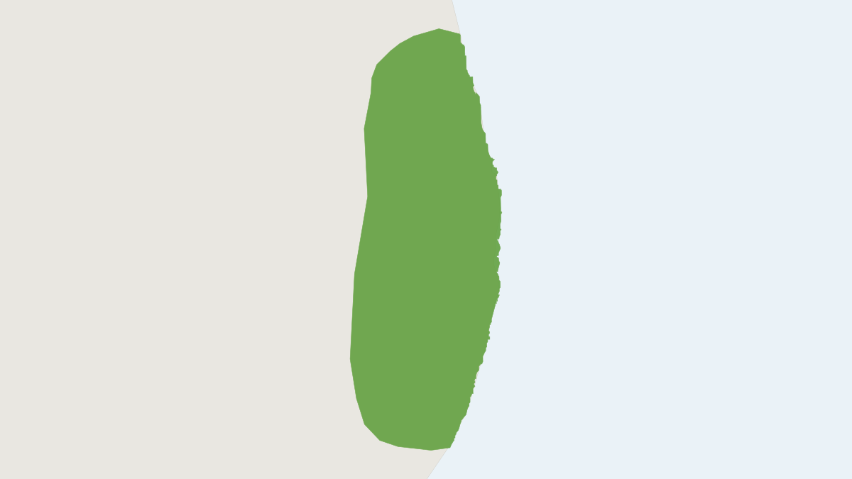 Range map of the Dasyprocta iacki (Dasyprocta iacki)