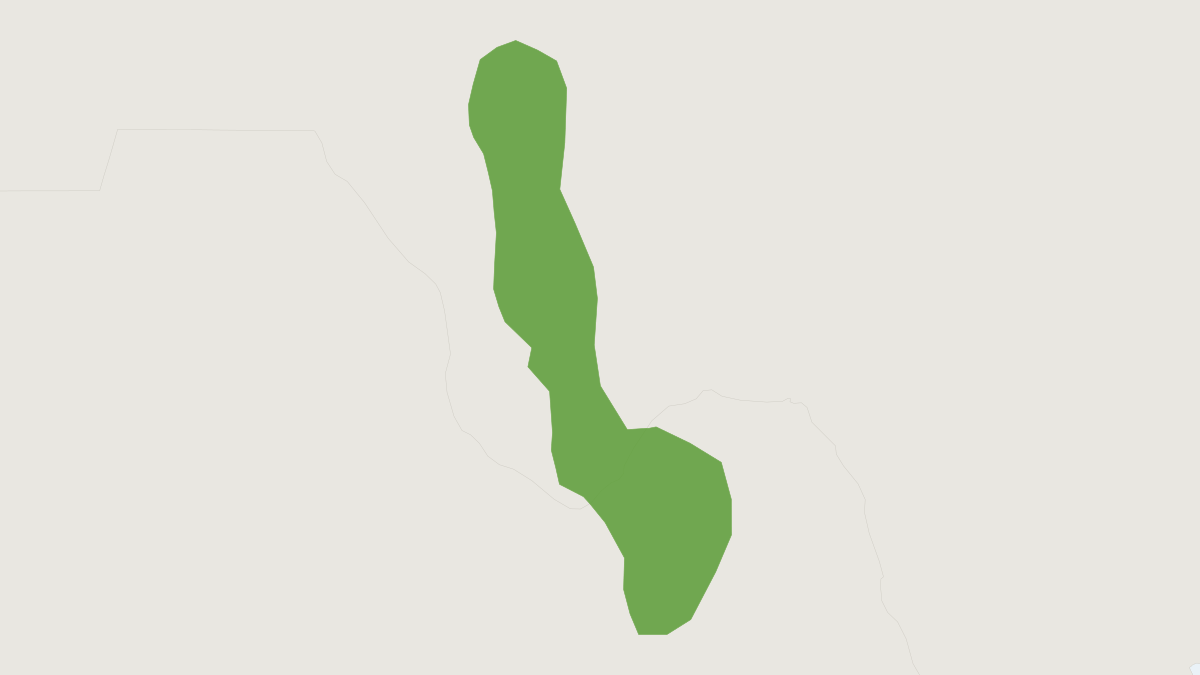 Range map of the Davis Mountains Cottontail (Sylvilagus robustus)