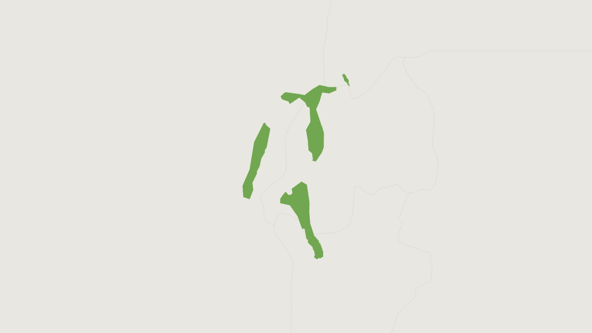 Range map of the Delany's Swamp Mouse (Delanymys brooksi)