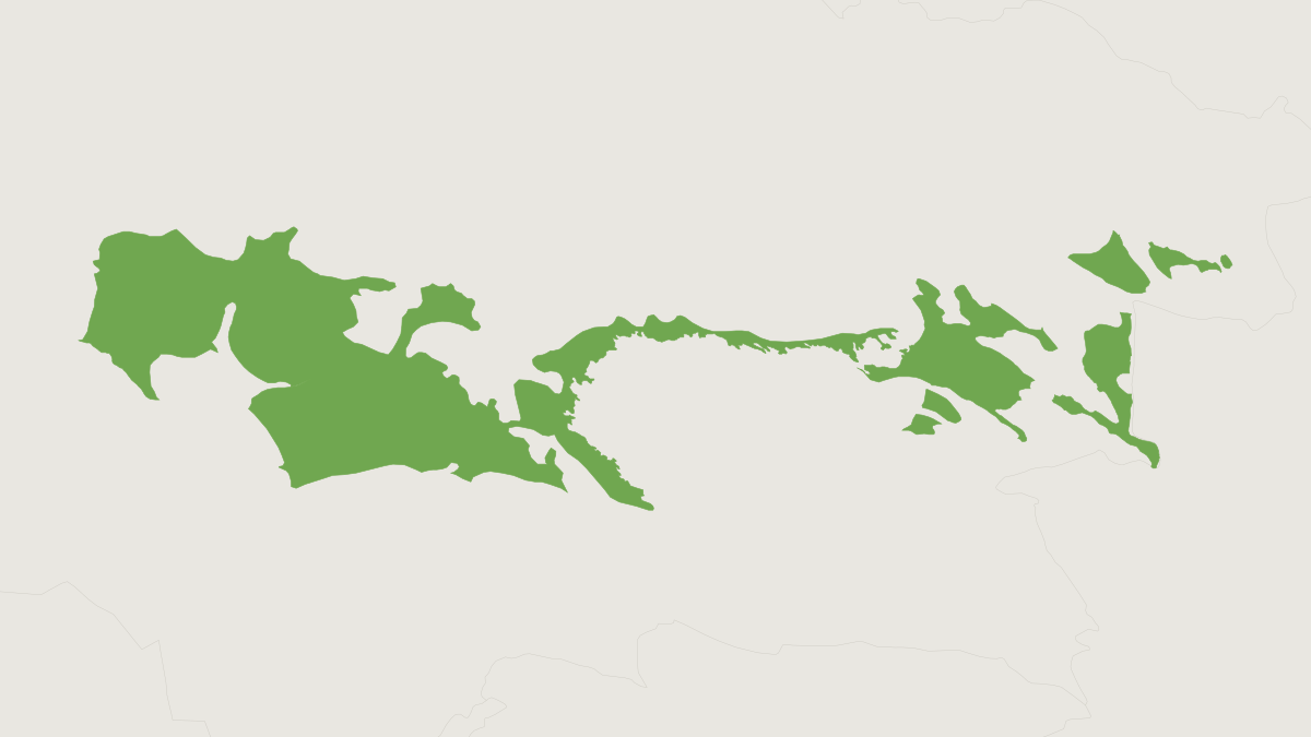 Range map of the Desert Dormouse (Selevinia betpakdalaensis)