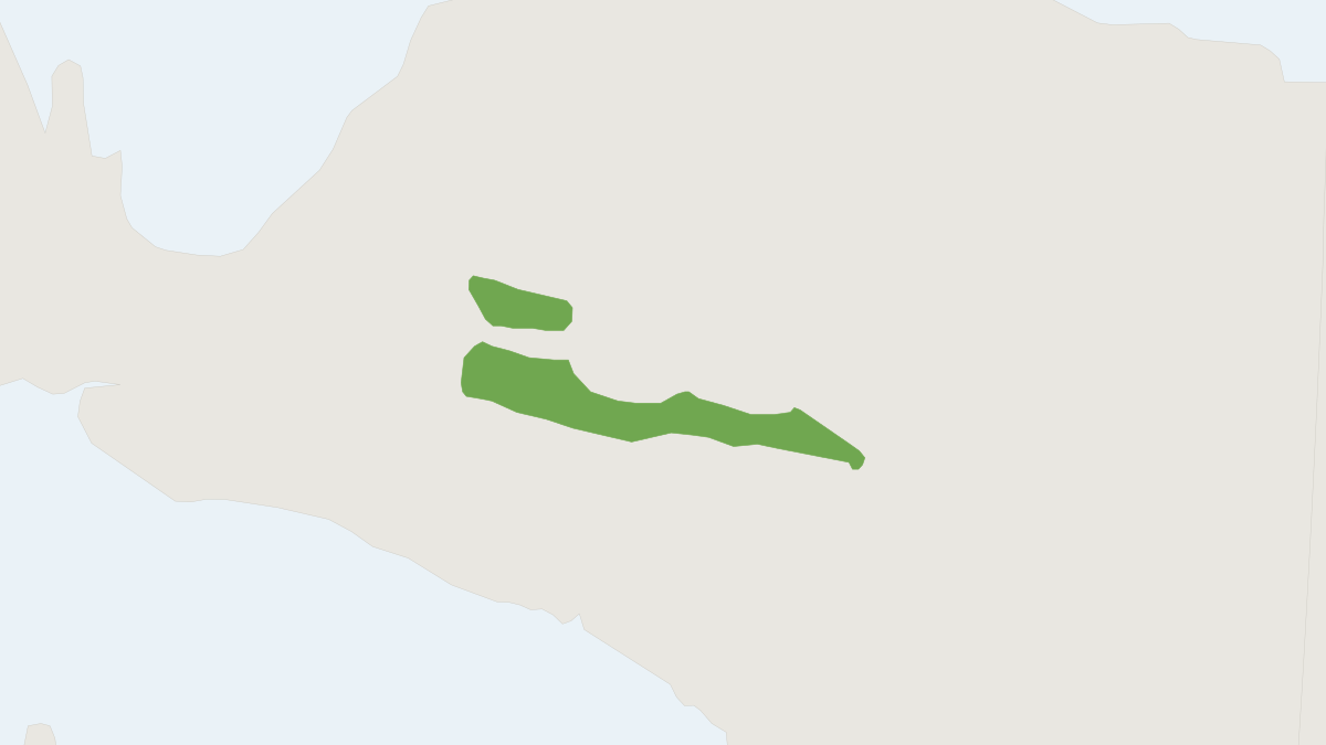 Range map of the Dingiso (Dendrolagus mbaiso)