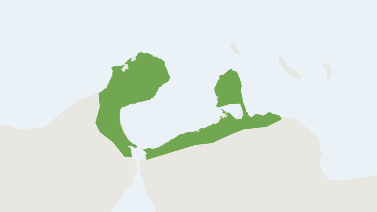 Range map of the Dryland Mouse Opossum (Marmosa xerophila)