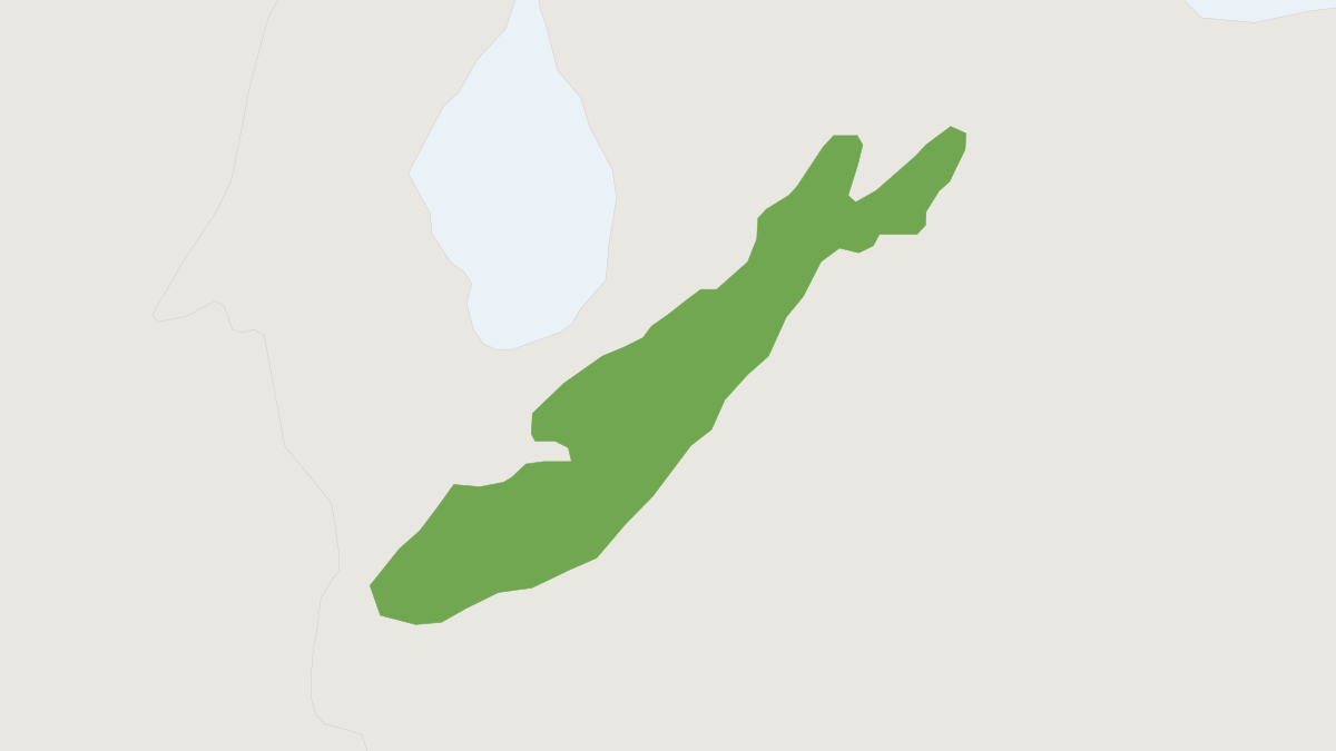 Range map of the Eastern Mountain Coati (Nasuella meridensis)
