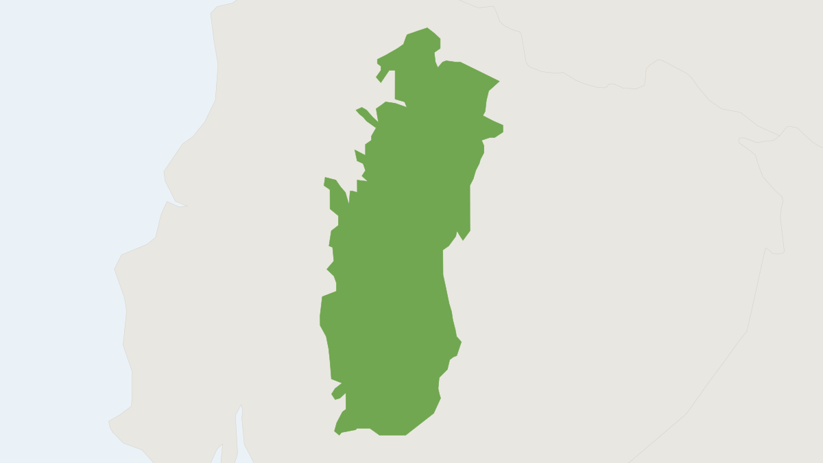 Range map of the Ecuadorean Small-eared Shrew (Cryptotis equatoris)