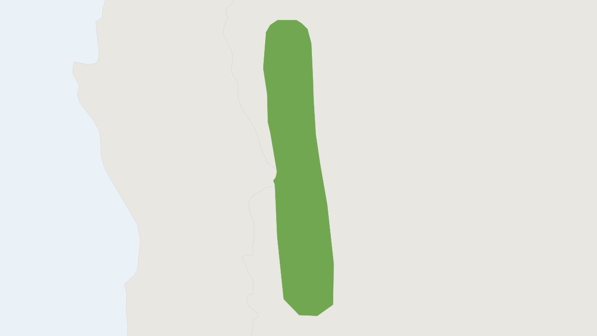 Range map of the Emily's Tuco-tuco (Ctenomys emilianus)