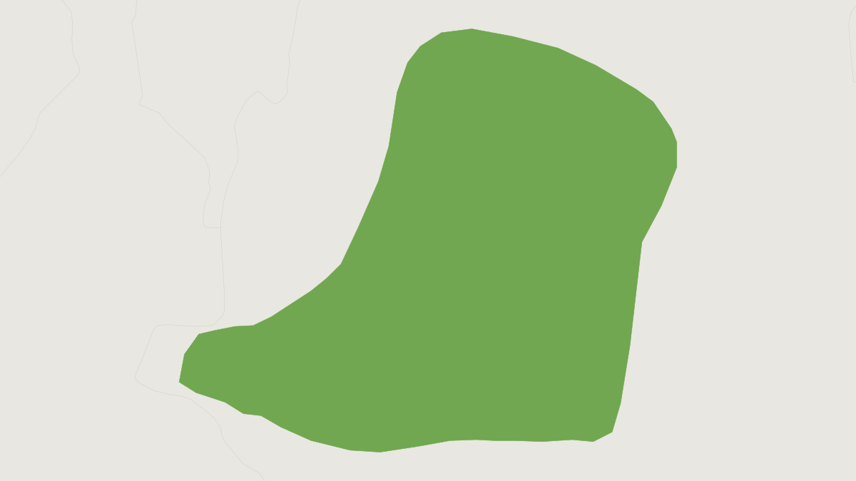 Range map of the Ethiopian Hare (Lepus fagani)