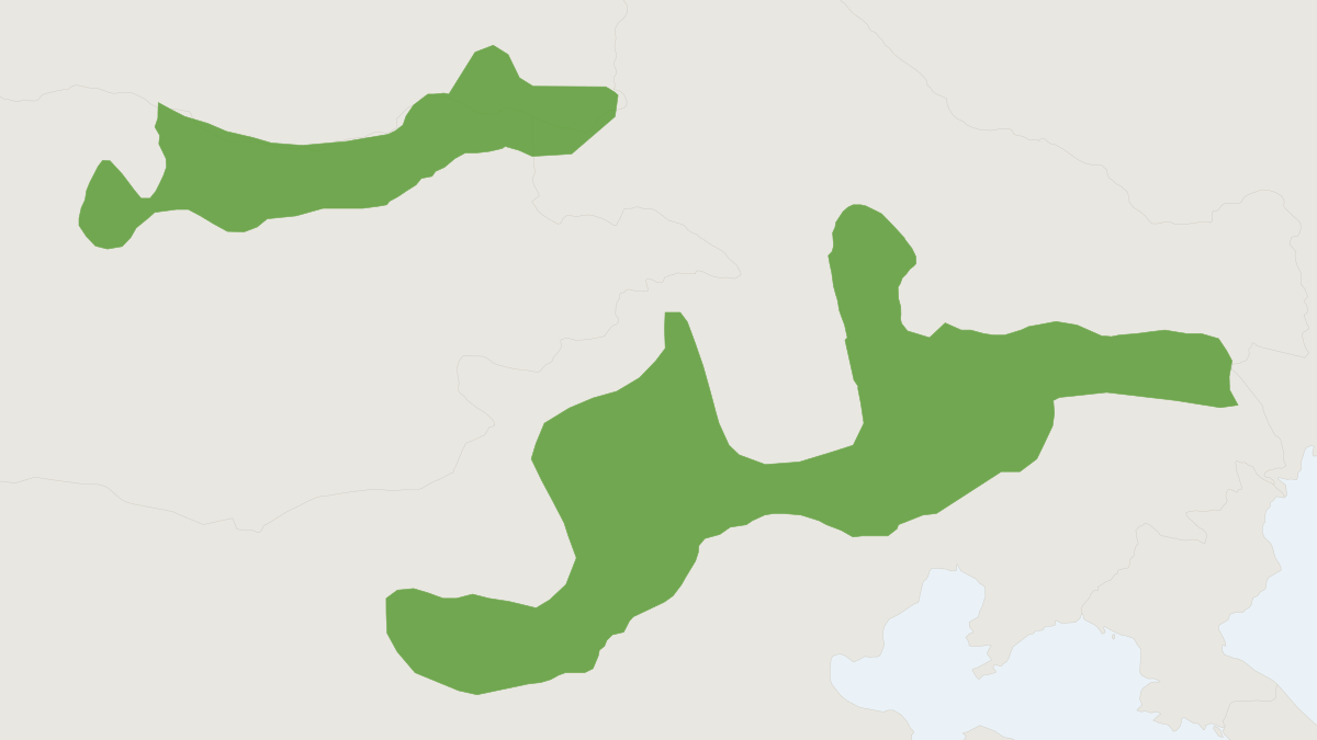 Range map of the False Zokor (Myospalax aspalax)
