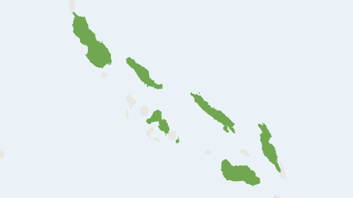 Range map of the Fierce Leaf-nosed Bat (Hipposideros dinops)