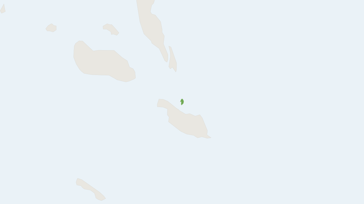 Range map of the Florida Giant Rat (Solomys salamonis)