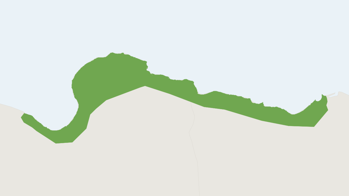 Range map of the Four-toed Jerboa (Allactaga tetradactyla) covering Egypt and Libya