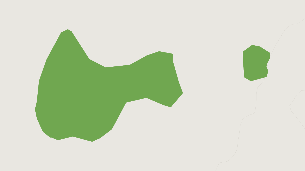 Range map of the Fox's Shaggy Rat (Dasymys foxi)