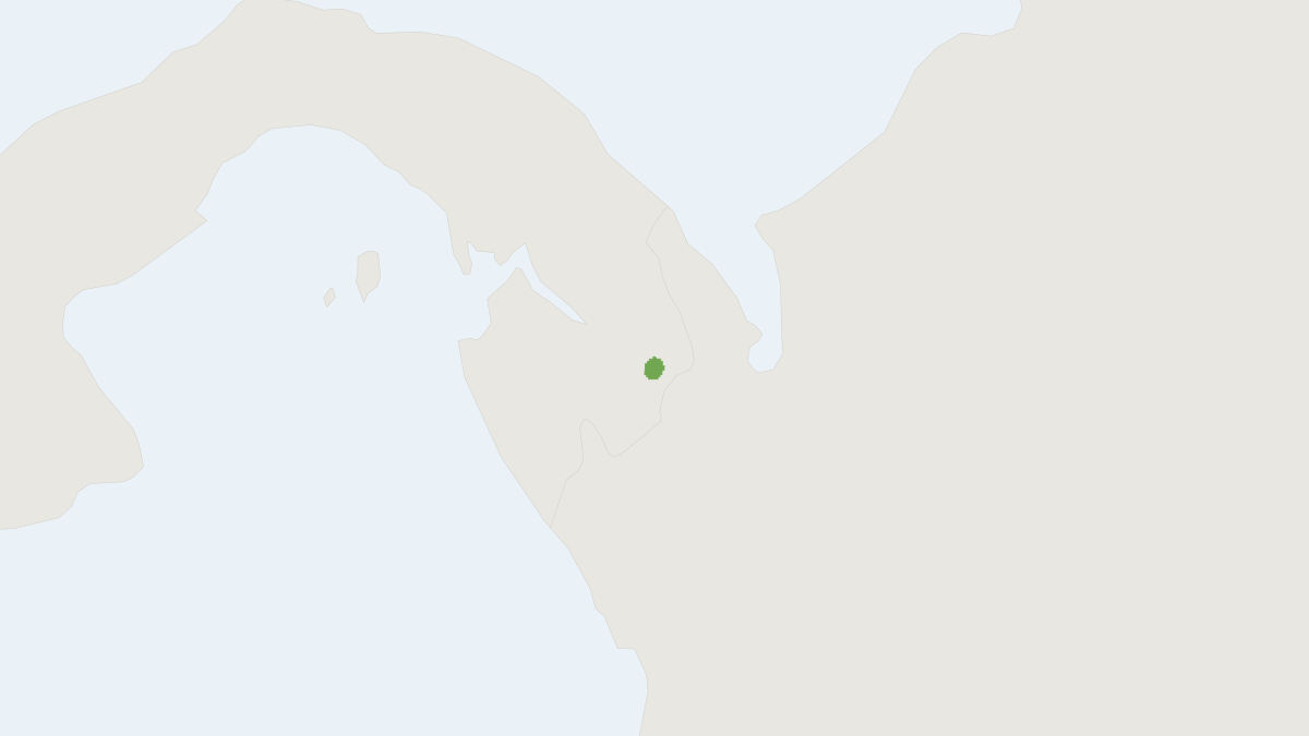 Range map of the Fulvous-bellied Climbing Rat (Tylomys fulviventer)