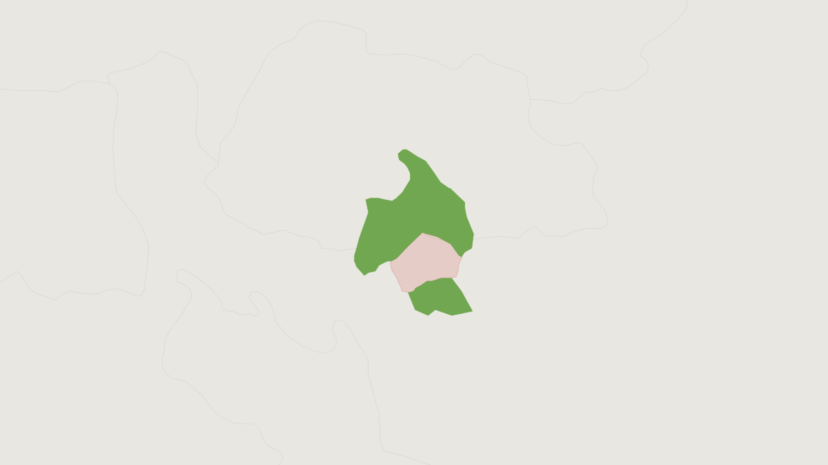 Range map of the Gee’s Golden Langur (Trachypithecus geei)