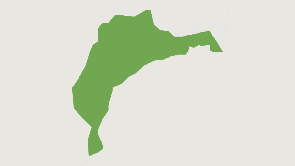 Range map of the Geoffroy’s Saddle-back Tamarin (Leontocebus nigrifrons)