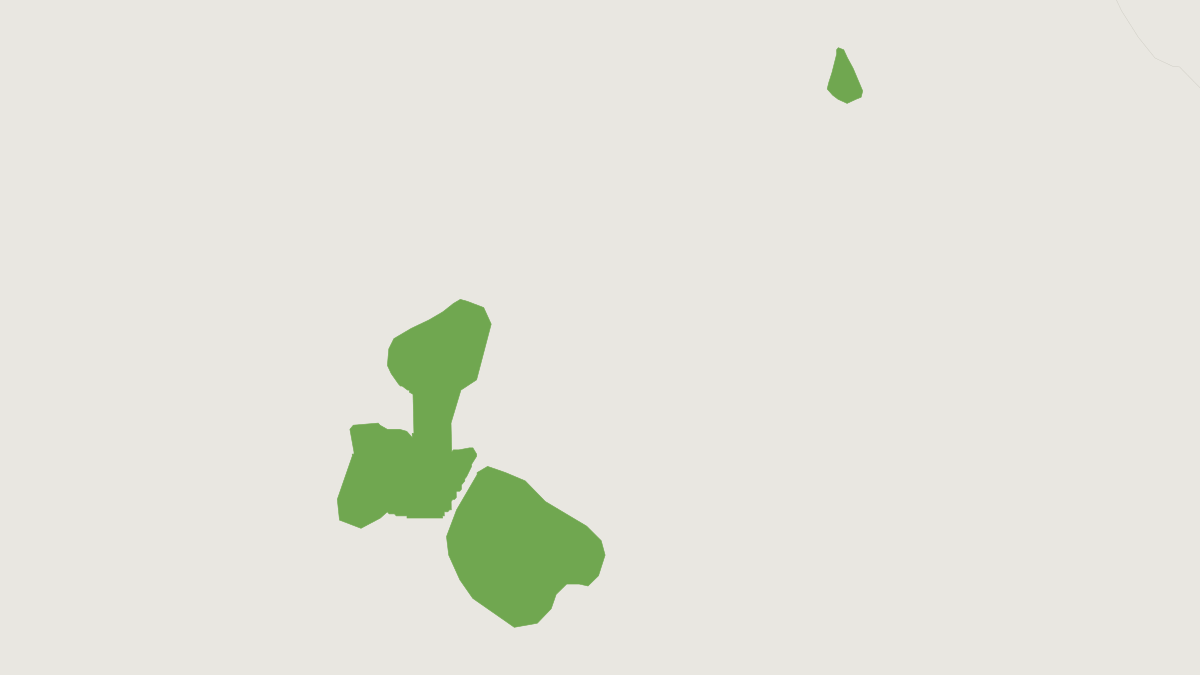 Range map of the Glass's Shrew (Crocidura glassi) covering Ethiopia