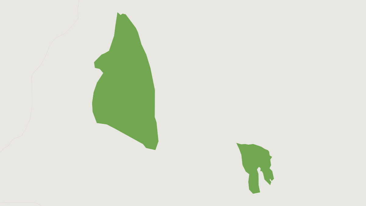 Range map of the Golden-bellied Mangabey (Cercocebus chrysogaster) covering Democratic Republic of the Congo