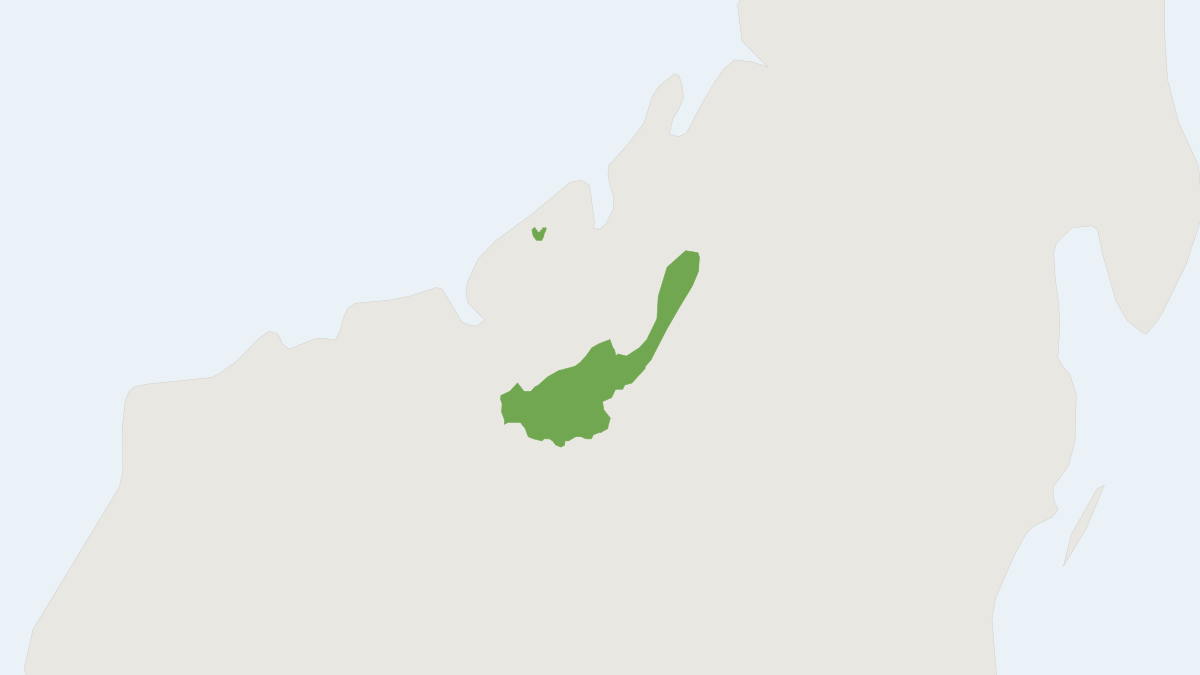 Range map of the Golden-brown Mouse Lemur (Microcebus ravelobensis)