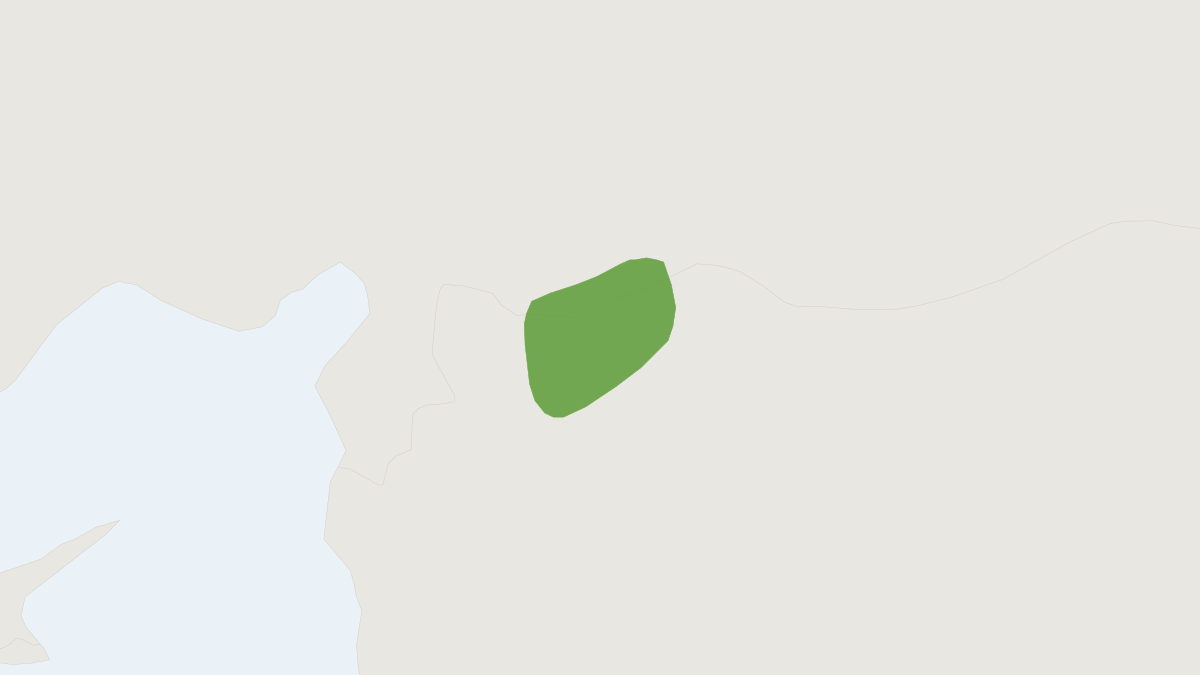 Range map of the Golden Hamster (Mesocricetus auratus)