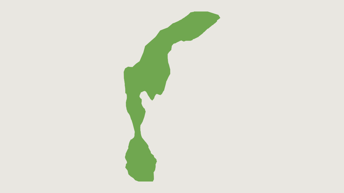 Range map of the Golden-white Tassel-ear Marmoset (Mico chrysoleucos)