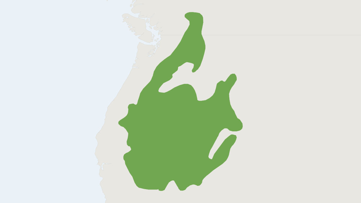 Range map of the Great Basin Pocket Mouse (Perognathus parvus)
