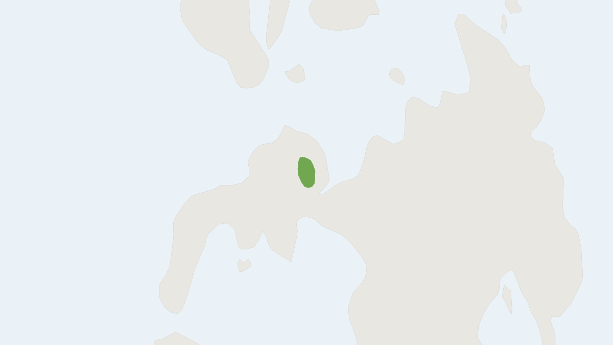 Range map of the Greater Mindanao Shrew (Crocidura grandis) covering Philippines
