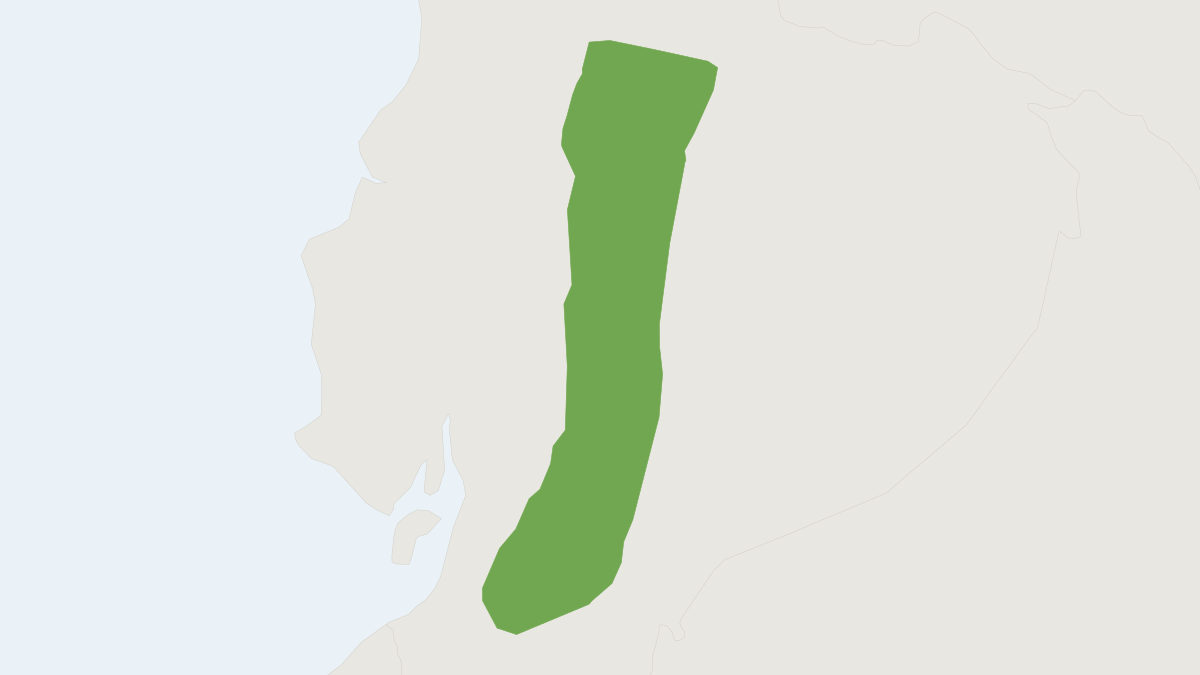 Range map of the Haggard's Leaf-eared Mouse (Phyllotis haggardi)
