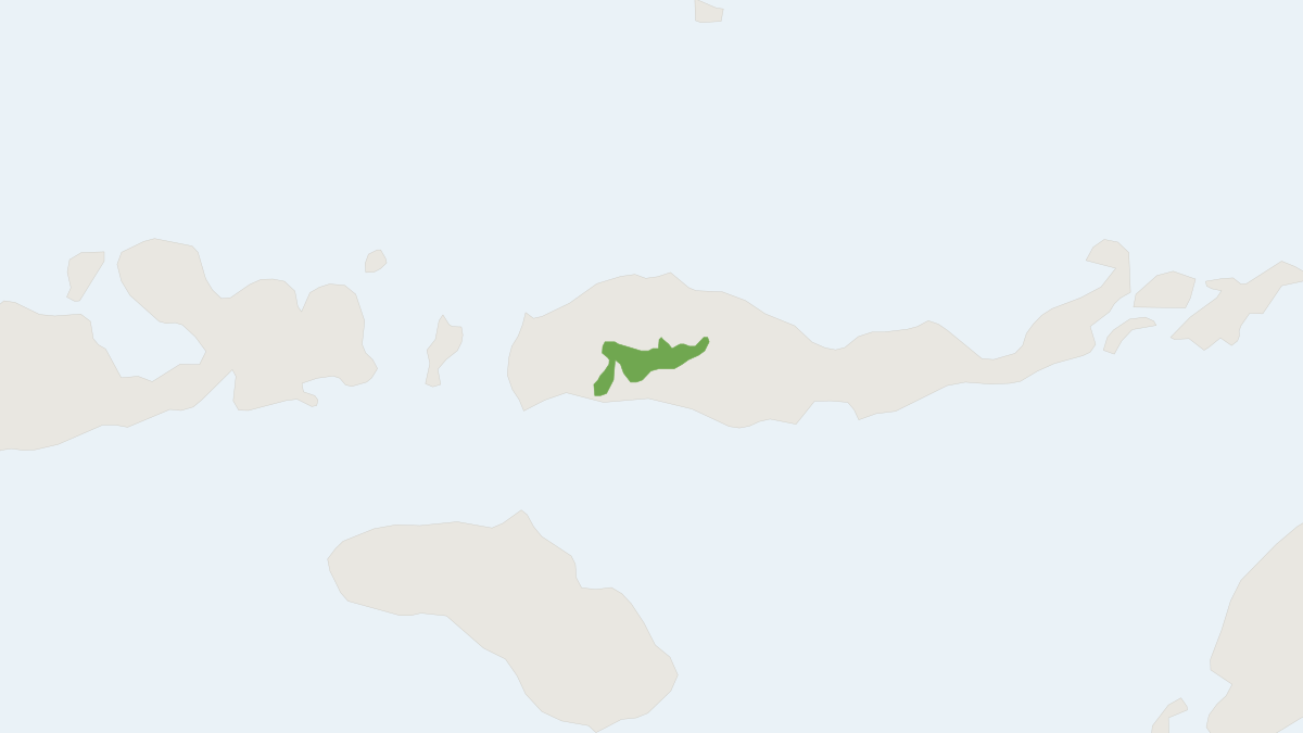 Range map of the Hainald’s Flores Island Rat (Rattus hainaldi)