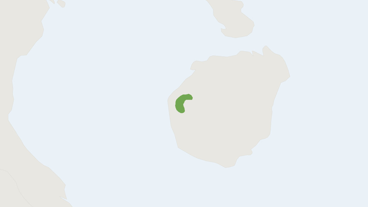 Range map of the Hainan Hare (Lepus hainanus)