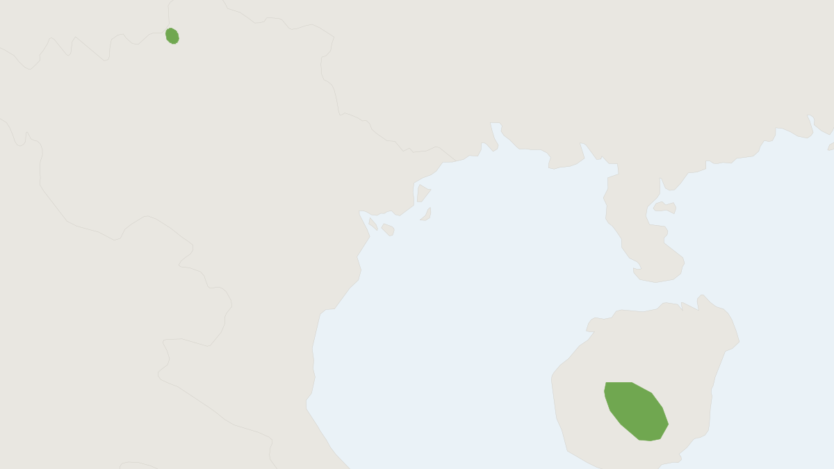 Range map of the Hainan Island Shrew (Crocidura wuchihensis)