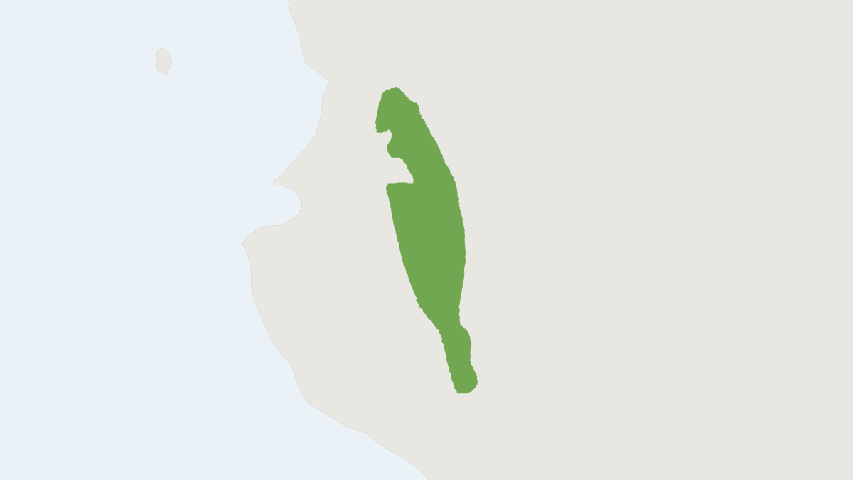 Range map of the Hairy Harvest Mouse (Reithrodontomys hirsutus)