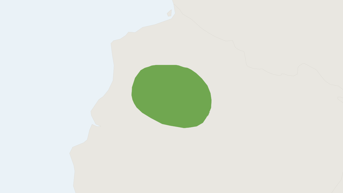 Range map of the Hammond's Rice Rat (Mindomys hammondi)