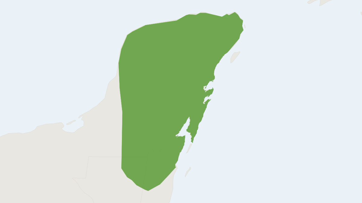 Range map of the Hatt's Vesper Mouse (Otonyctomys hatti)