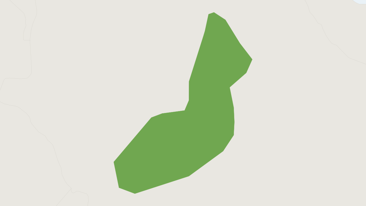 Range map of the Heller's Vlei Rat (Otomys helleri)