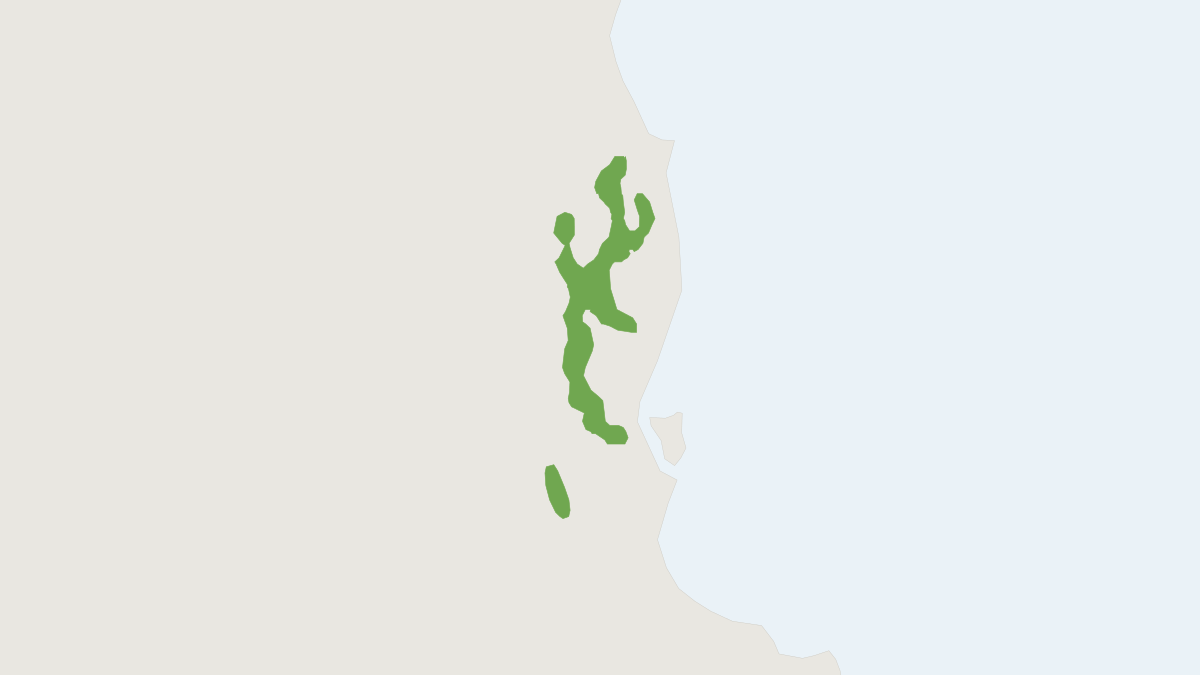 Range map of the Herbert River Ringtail Possum (Pseudochirulus herbertensis)