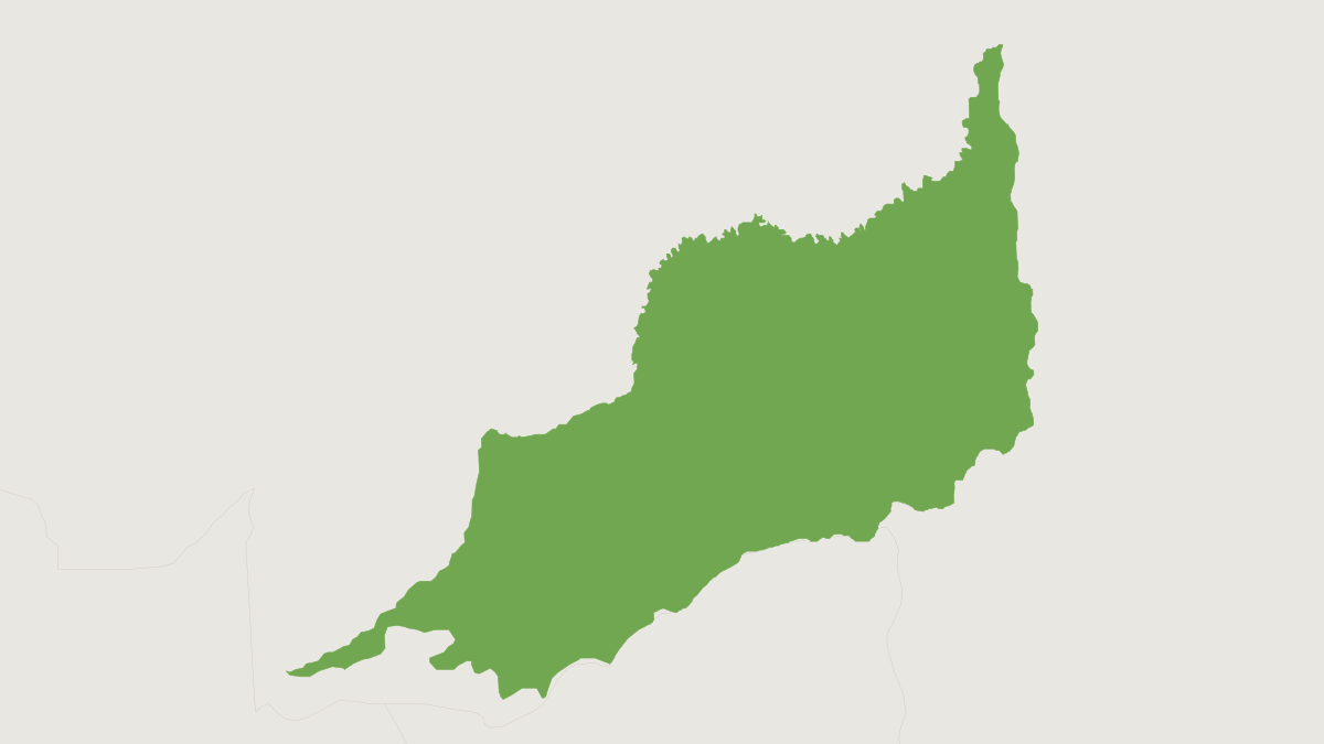 Range map of the Hershkovitz's Titi (Plecturocebus dubius) covering Brazil