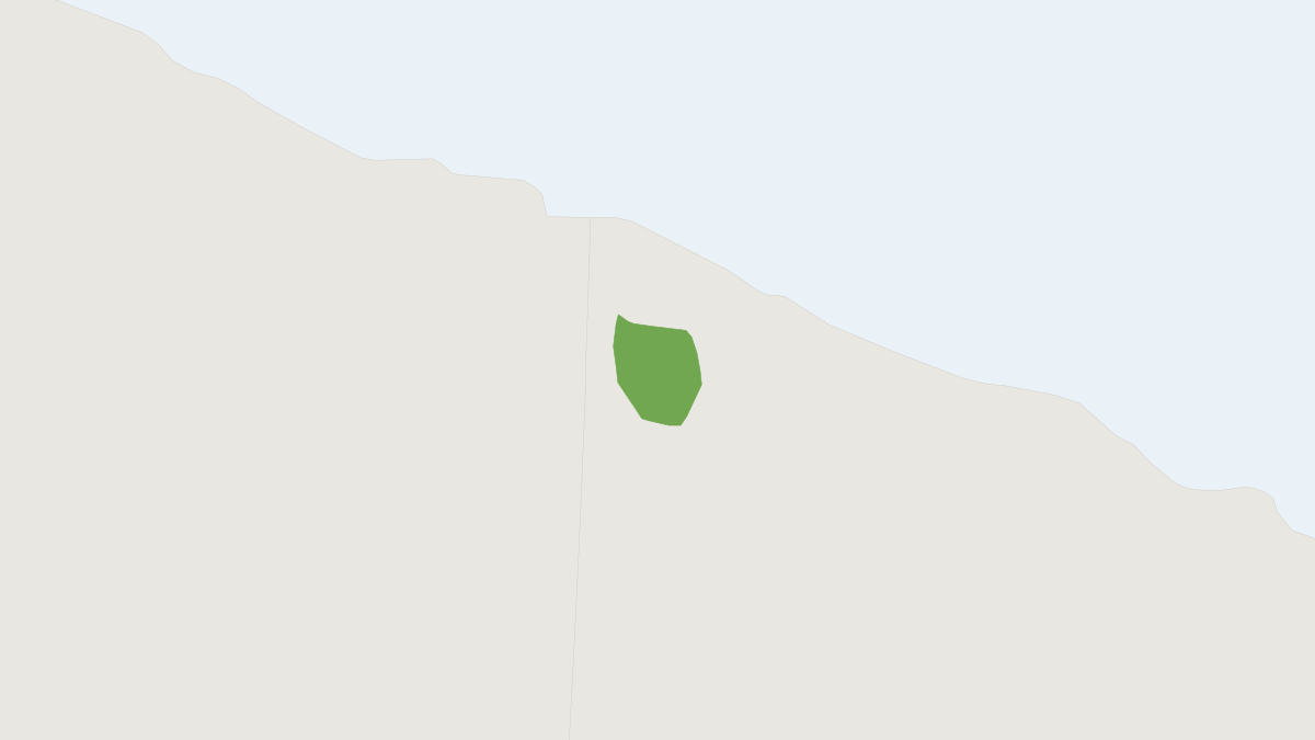 Range map of the Hill's Leaf-nosed Bat (Hipposideros edwardshilli)
