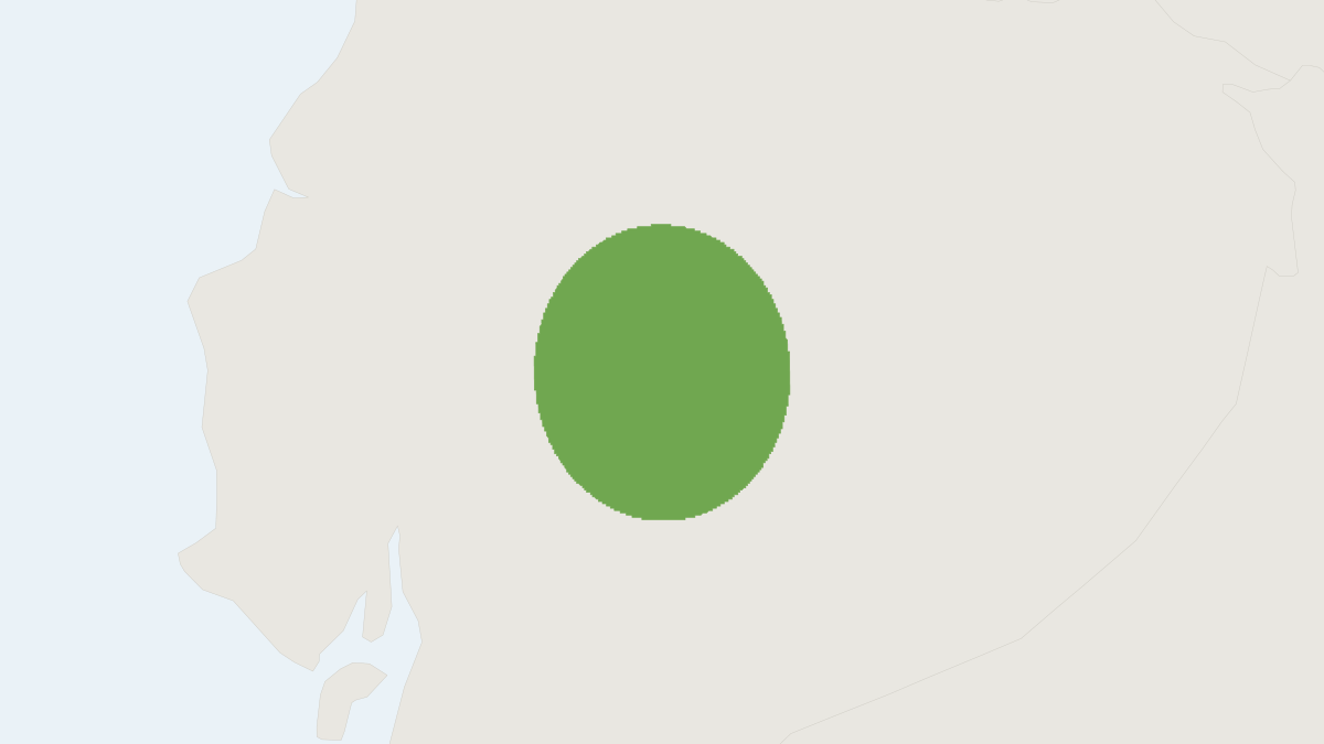 Range map of the Hylaeamys tatei (Hylaeamys tatei)